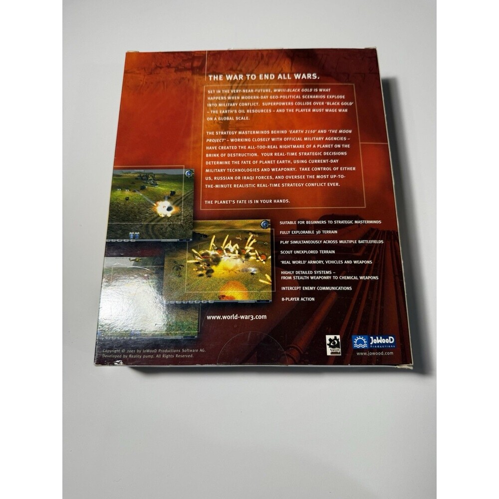World War III : Black Gold Big Box PC Complete CIB JoWooD Windows 2001 - Picture 7 of 11